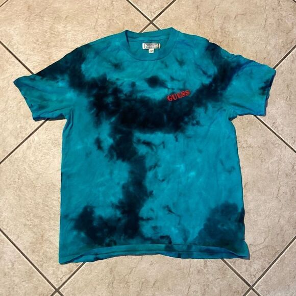 Guess Tye-Die T-Shirt Mens Size: Medium  - Picture 1 of 4